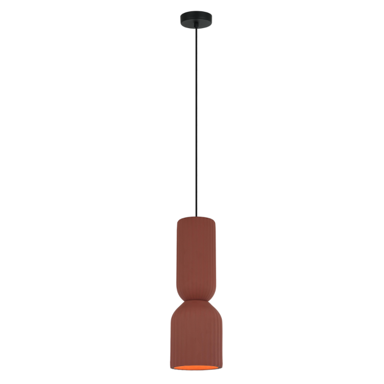 Lampa wisząca Balera czerwona - 12298