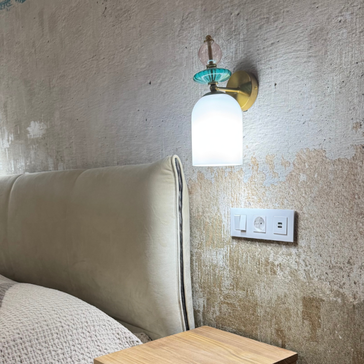 Kinkiet Tropea biały 1xE27 - 12309