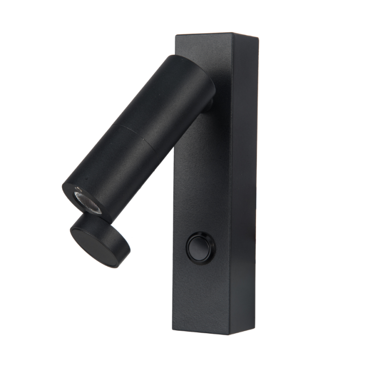 Kinkiet Miri czarny LED - 12362