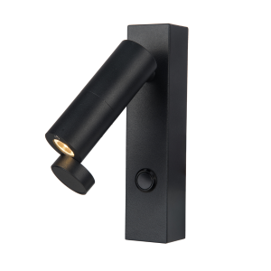 Kinkiet Miri czarny LED