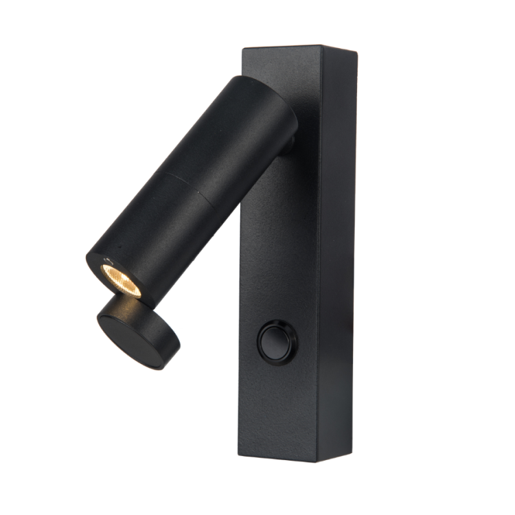 Kinkiet Miri czarny LED - 12363