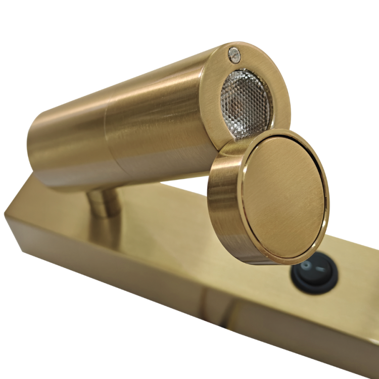 Kinkiet Miri złoty LED - 12372