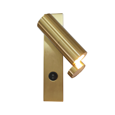 Kinkiet Miri złoty LED