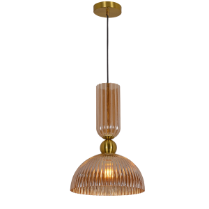 Piega 1 wisząca duża Bursztynowa