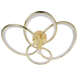 Azina 4 Plafon złota LED