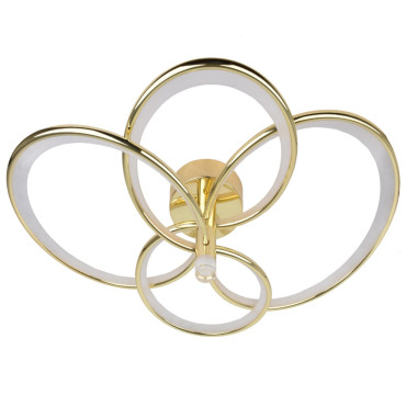 Azina 4 Plafon złota LED