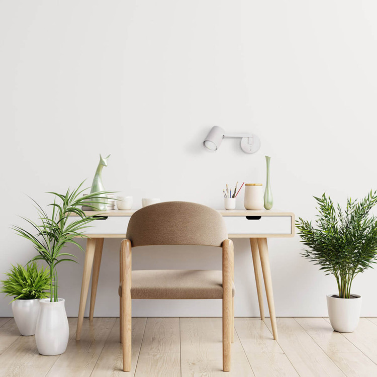 Kinkiet z wysięgnikiem Snow  NEW biały 1xGU10 - 12432