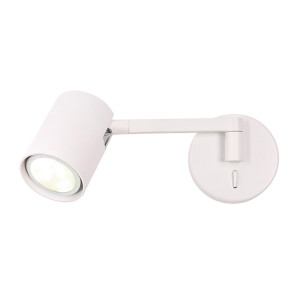 Kinkiet z wysięgnikiem Snow  NEW biały 1xGU10