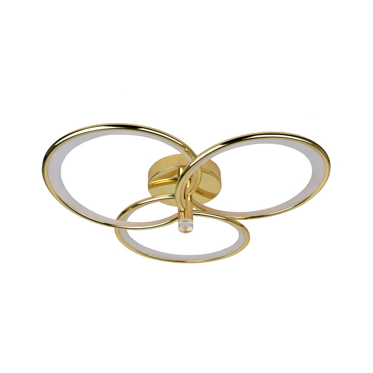 Azina 3 Plafon złota LED - 12445