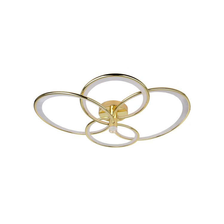 Azina 4 Plafon złota LED - 12450