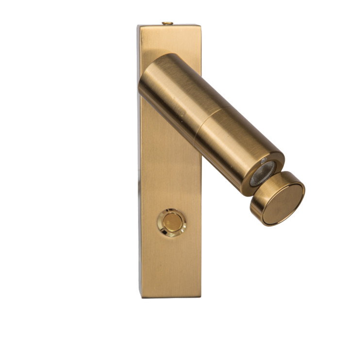 Kinkiet Miri złoty LED - 12471