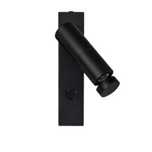 Kinkiet Miri czarny LED