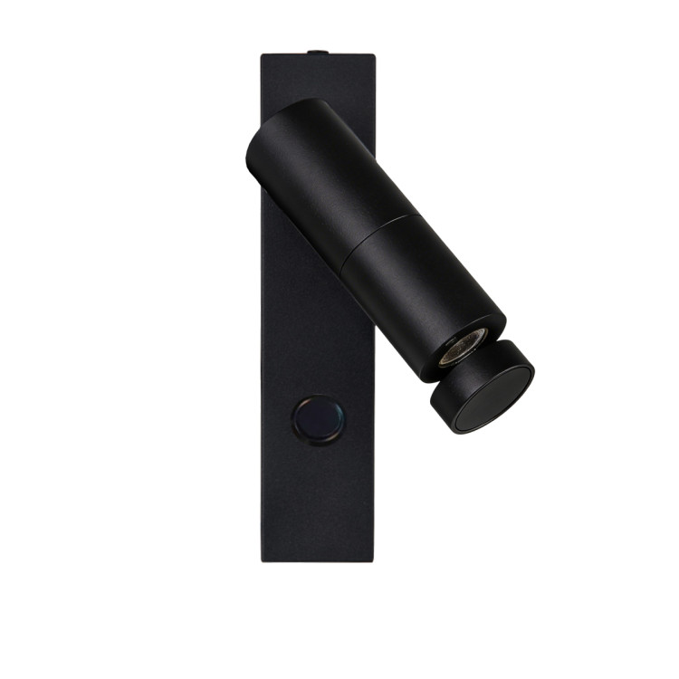 Kinkiet Miri czarny LED - 12473