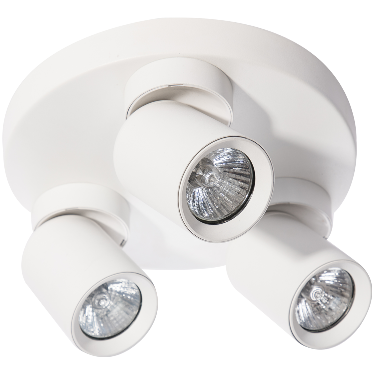 Plafon Pointa biały 3xGU10 - 12477