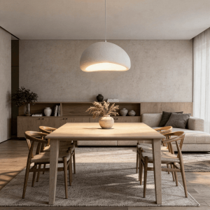 Lampa wisząca Nube 50cm biała