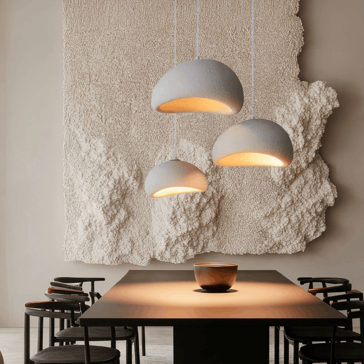 Lampa wisząca Nube 50cm biała - 12532