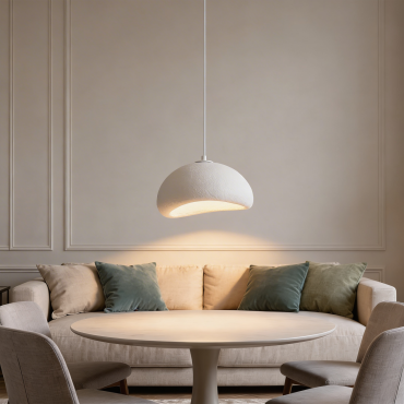 Lampa wisząca Nube 30cm biała