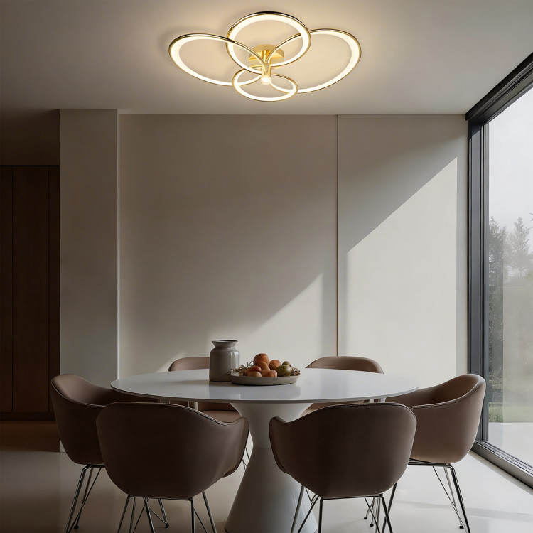 Azina 4 Plafon złota LED - 12548