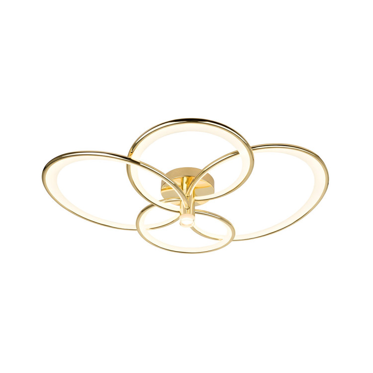 Azina 4 Plafon złota LED - 12549