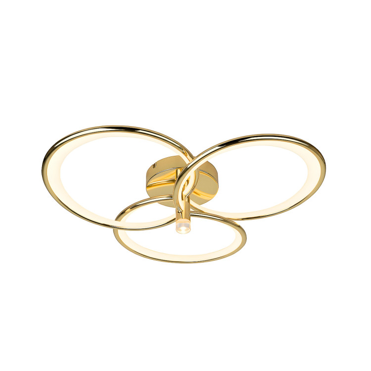 Azina 3 Plafon złota LED - 12558