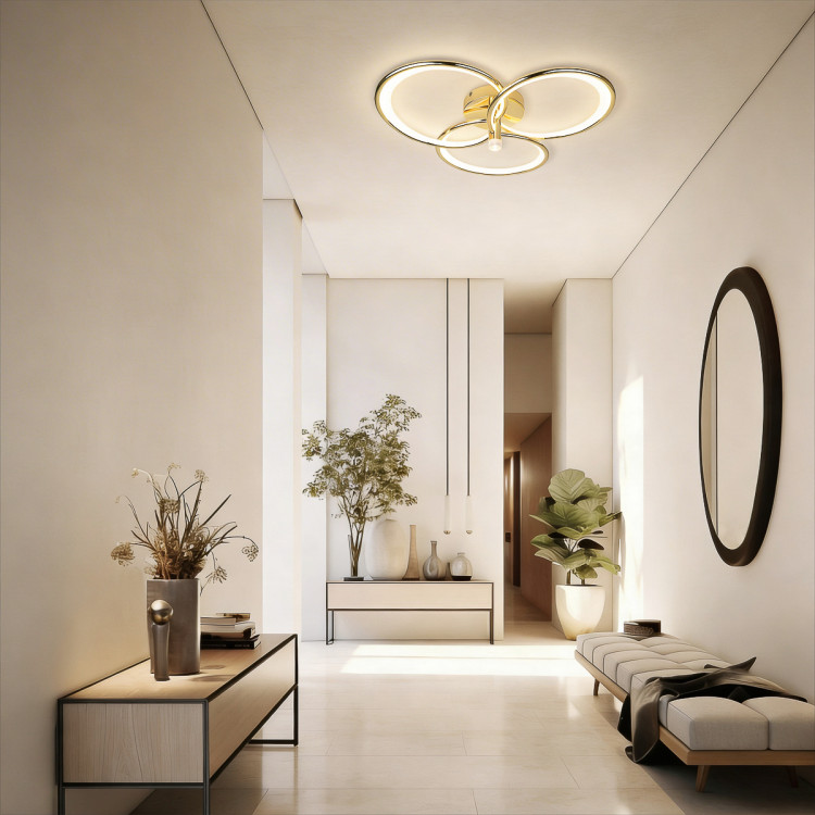 Azina 3 Plafon złota LED - 12559