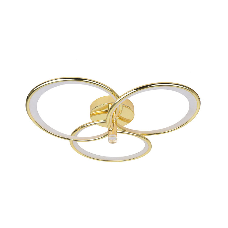 Azina 3 Plafon złota LED - 12562