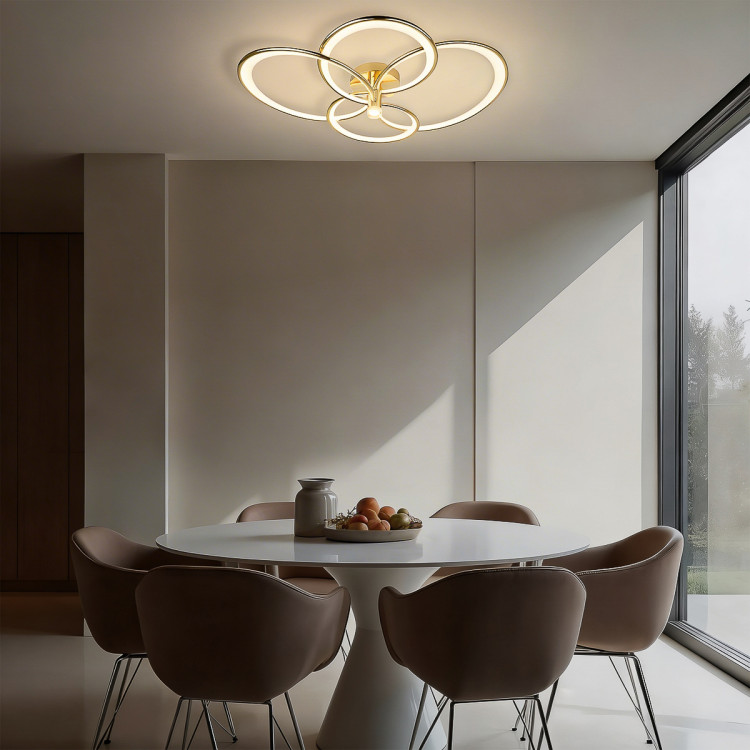 Azina 4 Plafon złota LED - 12571