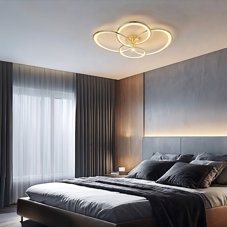 Azina 4 Plafon złota LED - 12572