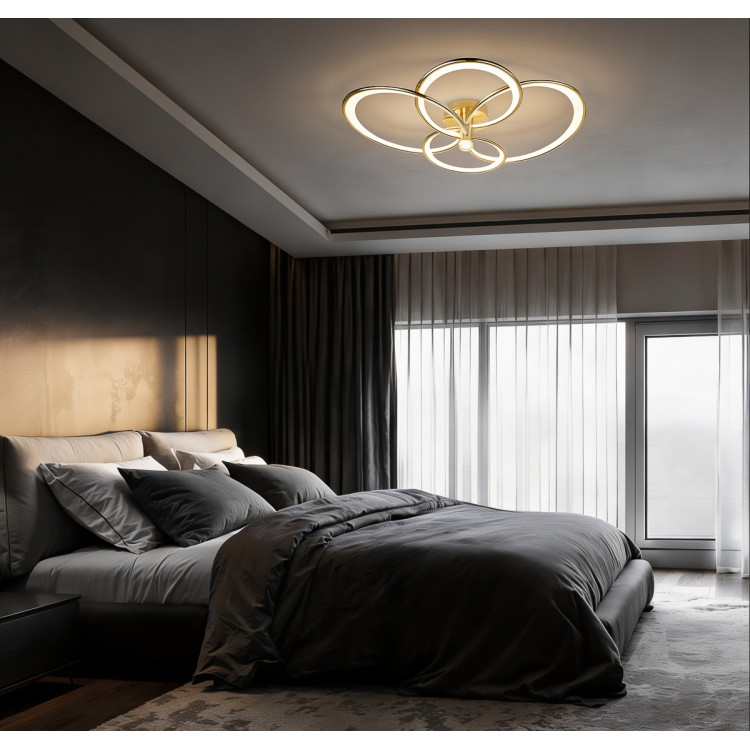 Azina 4 Plafon złota LED - 12573