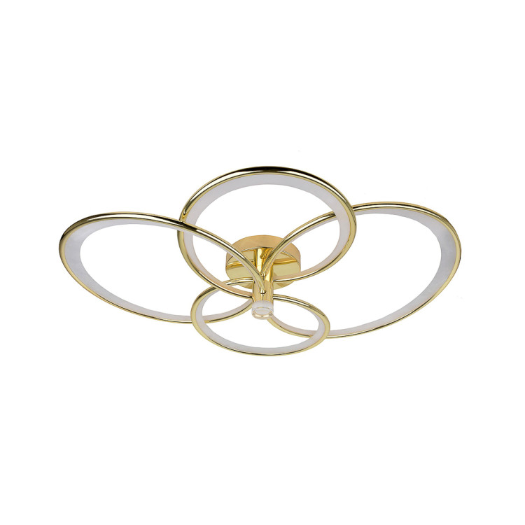 Azina 4 Plafon złota LED - 12574