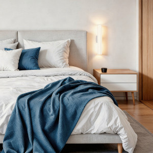 lampa ścienna Linea LED CCT biała