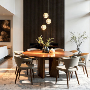 Lampa wisząca Brillant 3 złota LED CCT