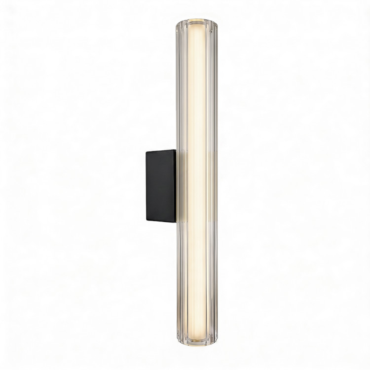 kinkiet Linea 45 cm czarny LED CCT IP44 - 12589