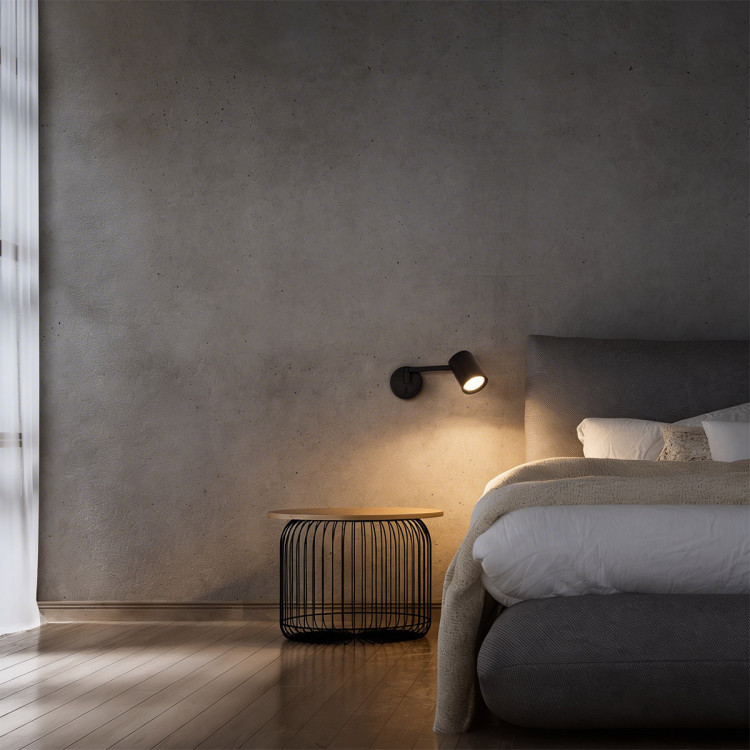 Kinkiet z wysięgnikiem Snow NEW czarny 1xGU10 - 12602