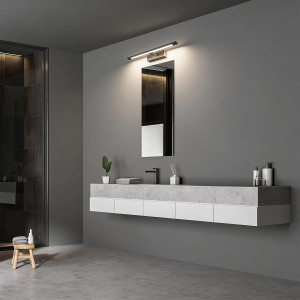 Kinkiet Isla czarny 41cm IP44 LED CCT