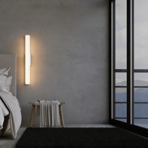 lampa ścienna Linea LED CCT chrom 61 cm