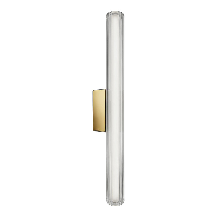 nowoczesny kinkiet Linea złoty 61 cm - 12624