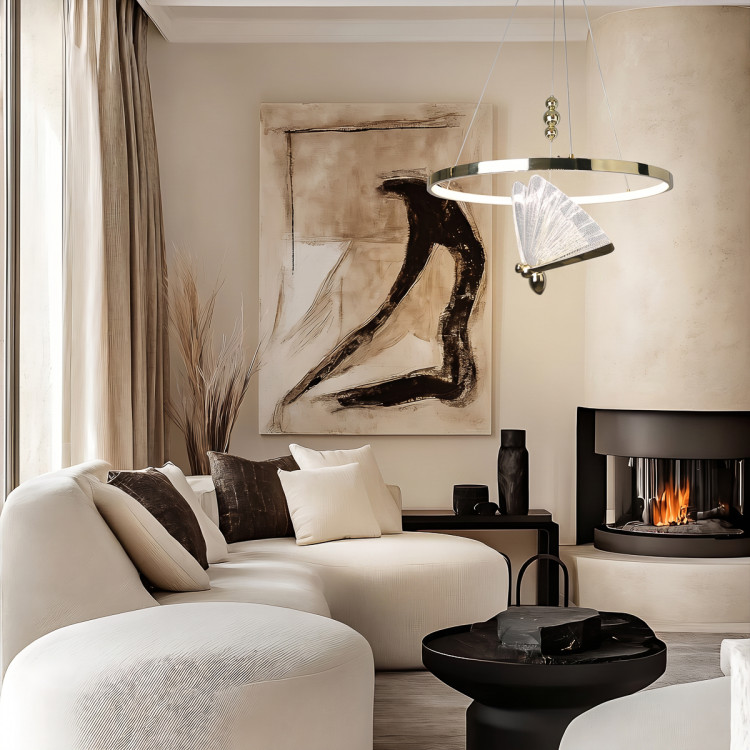 lampa Marissa Ring aranżacja salon elegancki - 12656