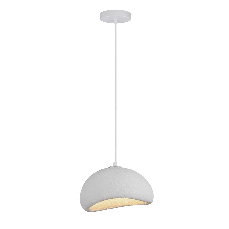 lampa wisząca nube 30 cm biała minimalistyczna - 12675