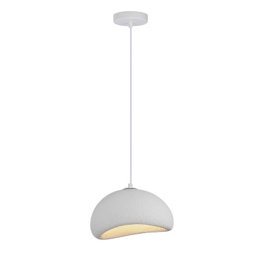 lampa wisząca nube 30 cm biała minimalistyczna