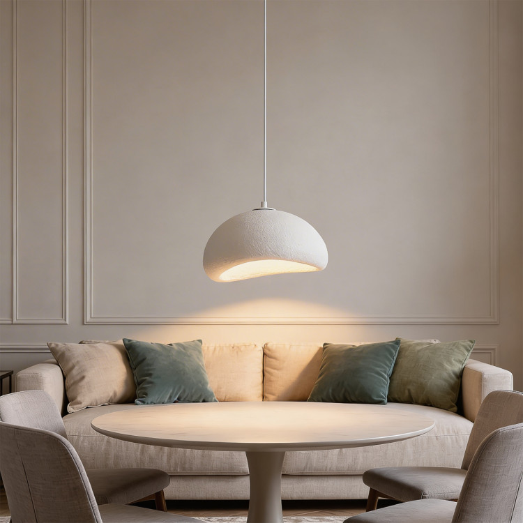 lampa nube 30 cm w aranżacji salonu - 12680