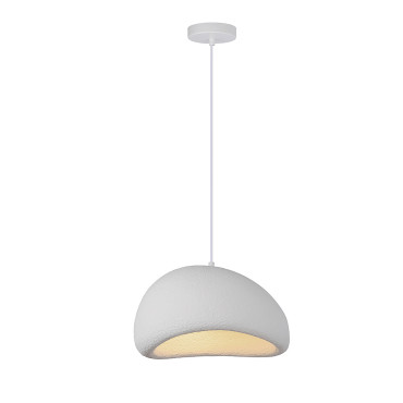 lampa wisząca nube 40 cm biała nowoczesna