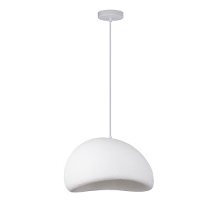lampa wisząca biała duża minimalistyczna