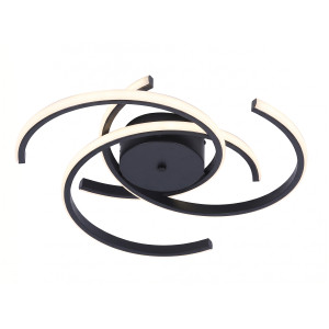 Plafon Spider 51 cm czarny LED CCT