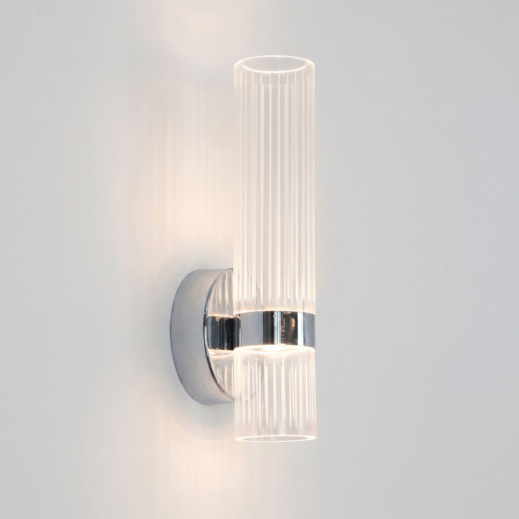 Nowoczesny kinkiet LED Ambiente chrom - 12781
