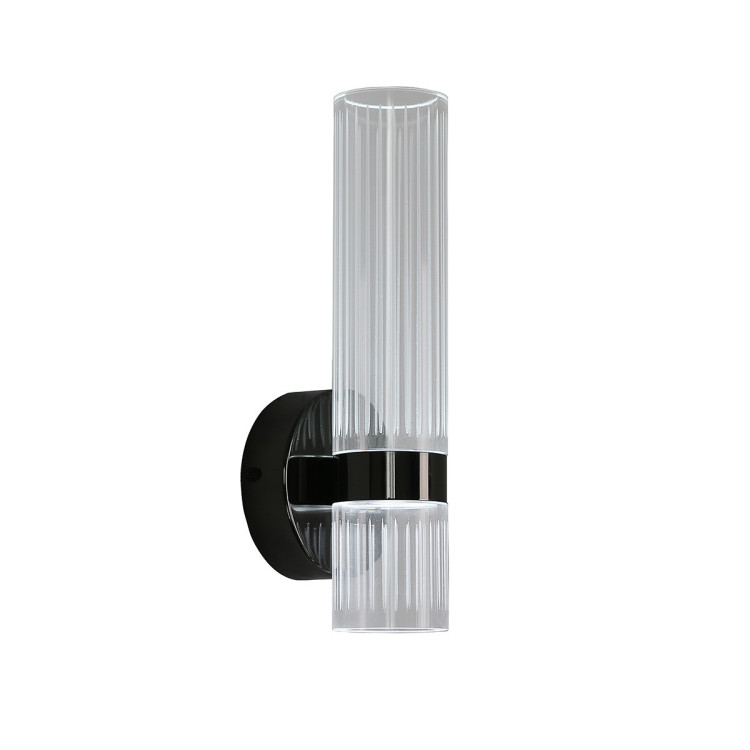 Nowoczesny kinkiet LED Ambiente grafitowy - 12786