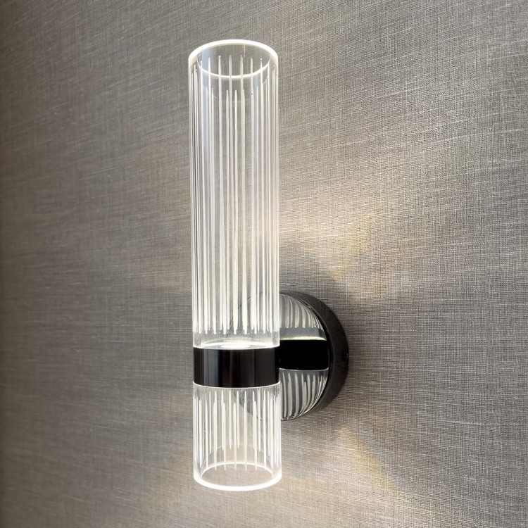 Elegancki kinkiet Ambiente grafitowy - 12790