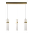 Lampa wisząca Ambiente 3 złota LED CCT