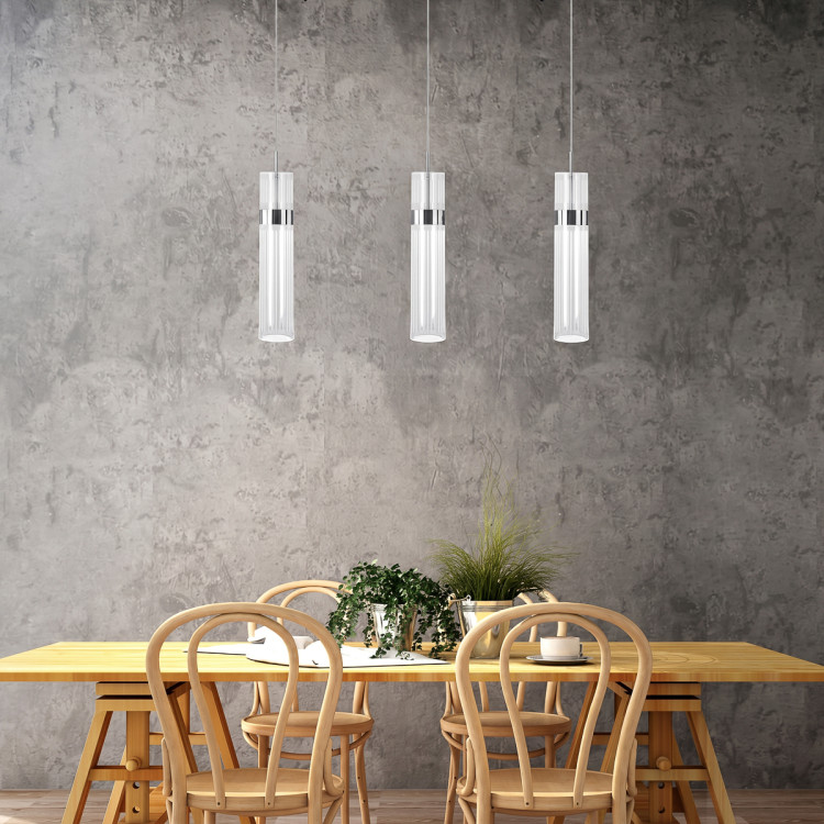 Designerska lampa wisząca Ambiente chrom - 12816