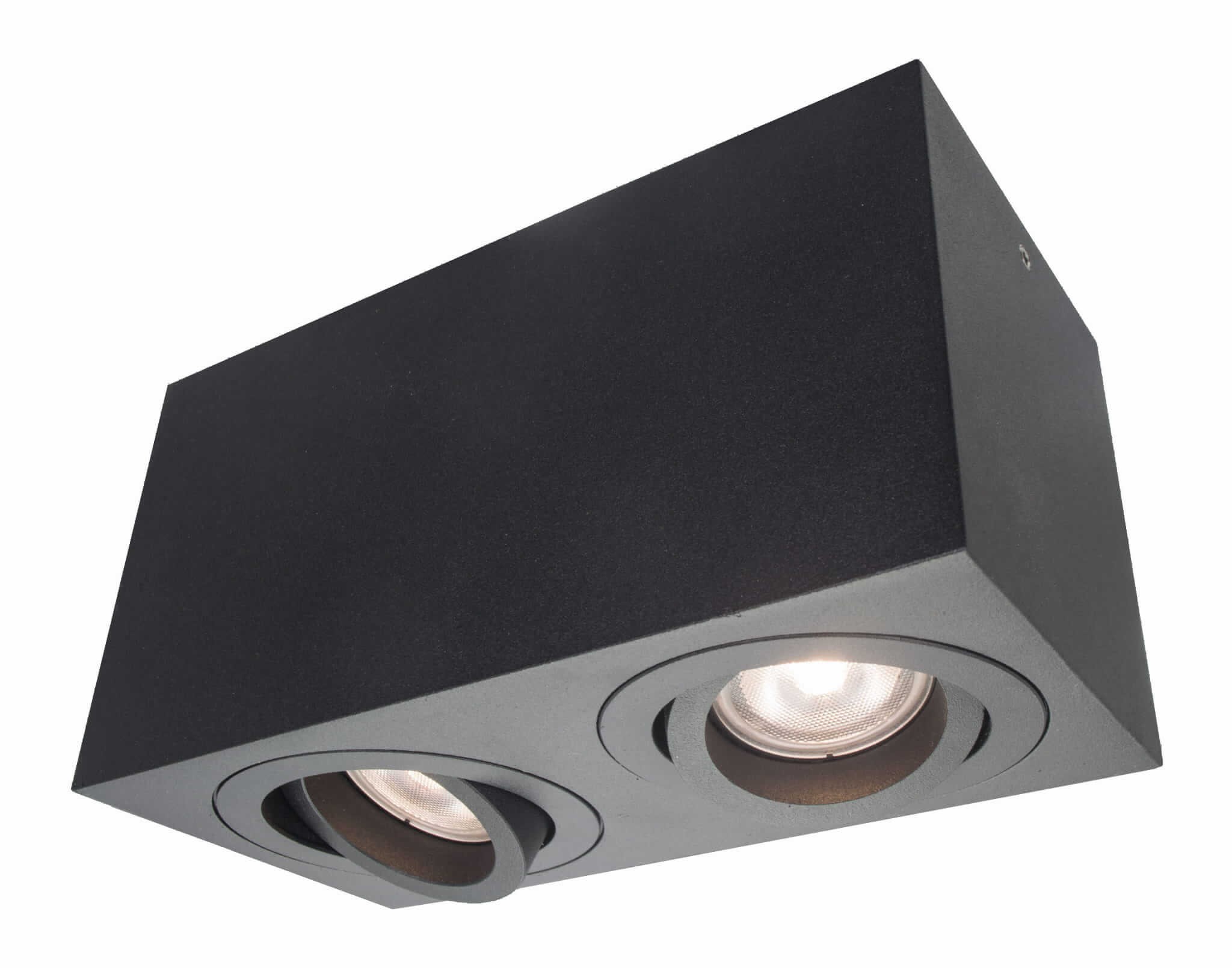 Produkt: LYON CZARNY OPRAWA SUFITOWA NT TUBA 2X GU10/ 50W IP20 METAL